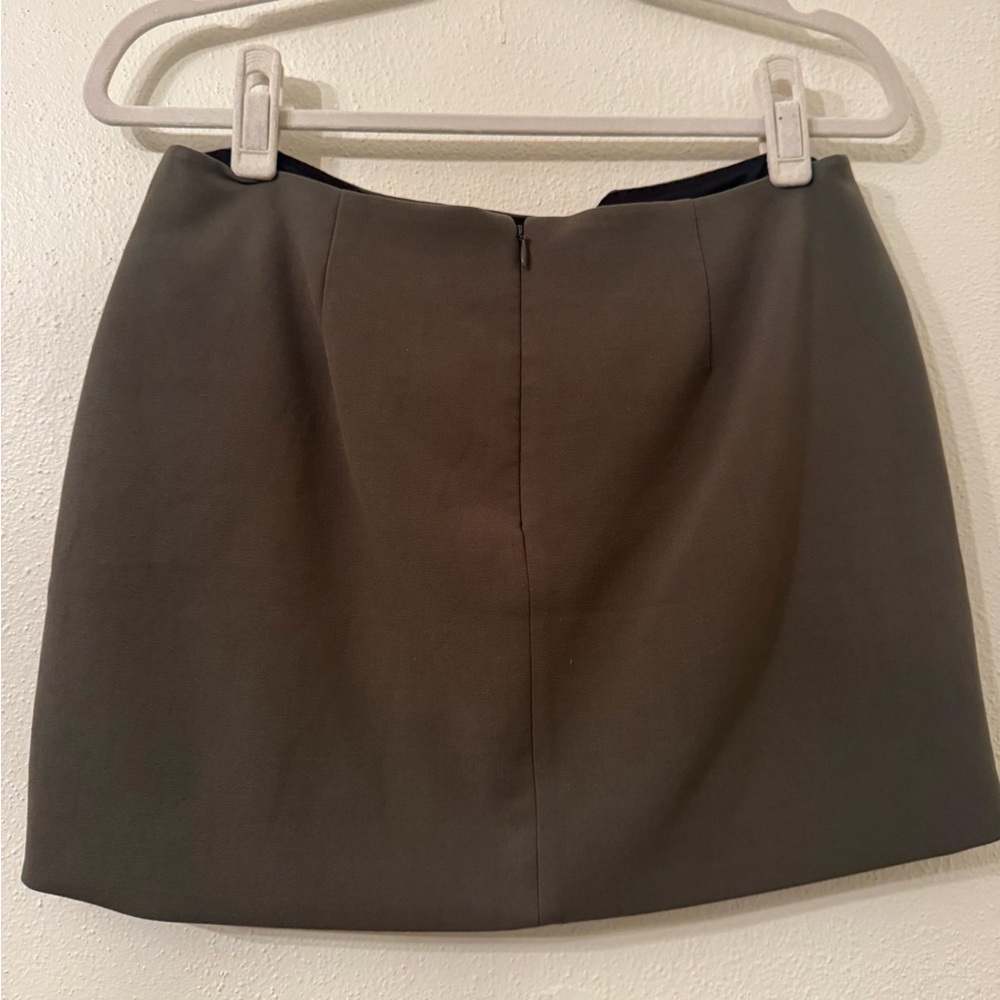 Aritzia Babaton Stationary Skirt - Army Green - Picture 10 of 10